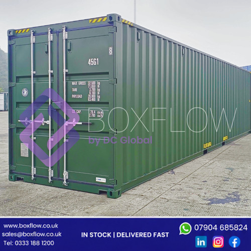 New 40ft high cube - (one-trip),