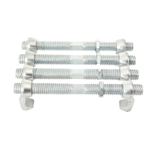 4pcs 380mm galvanized shipping - 4pcs,