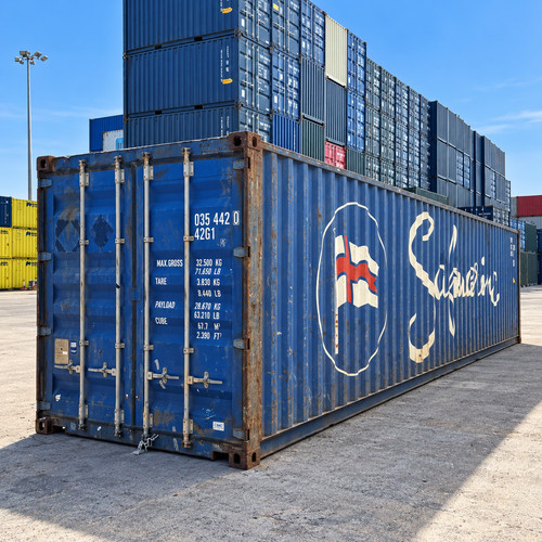 40ft shipping container - 40ft,