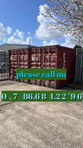 40ft high cube - used, shipping